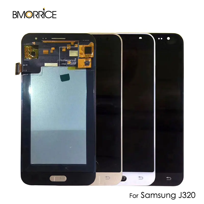 

100PCS AMOLED For Samsung Galaxy J3 2016 SM J320 J320A J320F J320H J320FN J320M LCD Display OLED Touch Screen Digitizer Assembly