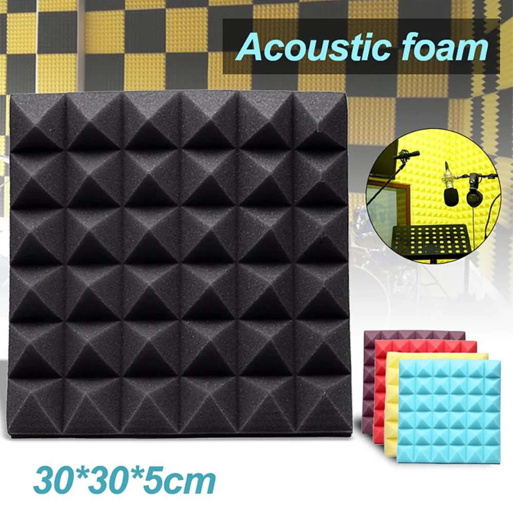 30x30x5cm Soundproofing Foam Sound Absorption Sponge for Recording
