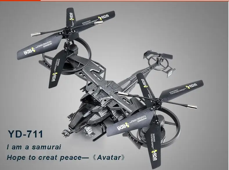 Large Avatar helicopter  YD711 Avatar AT-99 2.4G 4ch RTF rc Helicopter Gyro Ready To Fly Control remote control toy RC DRONE