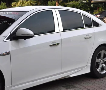 

Stainless steel Exterior Window Sill Lid Trims car accessories for chevrolet cruze 2008-2016 Car Styling