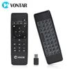 VONTAR 2,4 GHz Air Mouse teclado inalámbrico 6-Axis IR aprendizaje Control remoto con retroiluminación recargable para Android TV BOX PC ► Foto 1/6