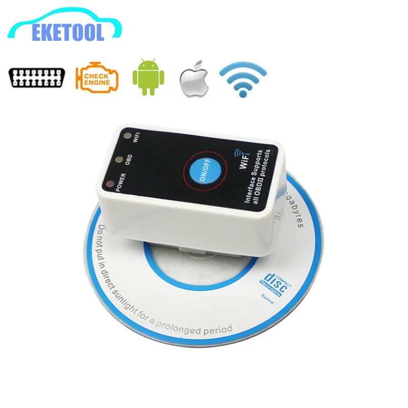 Prix pour 2017 Les Meilleurs Super Blanc ELM327 Interrupteur WIFI V1.5 Travaux Multi-marque Voitures Prend En Charge iOS/Android/PC ELM 327 Wi-Fi OBD Outil Prix pour 2017 Les Meilleurs Super Blanc ELM327 Interrupteur WIFI V1.5 Travaux Multi-marque Voitures Prend En Charge iOS/Android/PC ELM 327 Wi-Fi OBD Outil