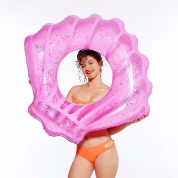

Children Inflatable Swimming Ring Baby Pool Floats Inflatable Scallop Shell Float Baby Swimming Circle Kids Life Buoy Pool Toys