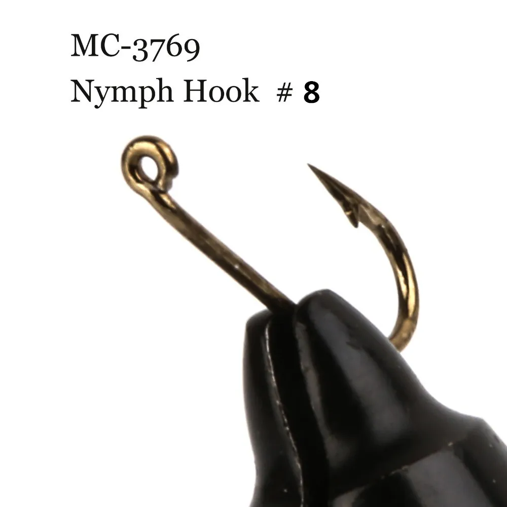 Maximumcatch 500 Pieces MC 3769 Size 8/14 Fly Tying Hook Nymph Hook