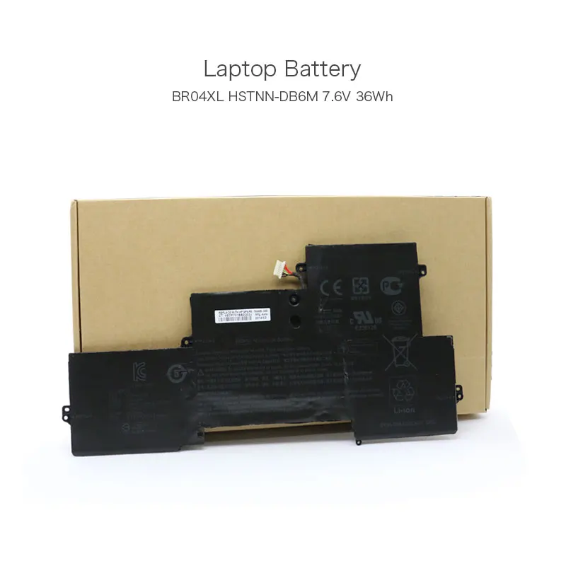 Новый оригинальный 7 6 V 36Wh 759949 2C1 760505 005 BR04XL HSTNN DB6M Аккумулятор для ноутбука HP EliteBook