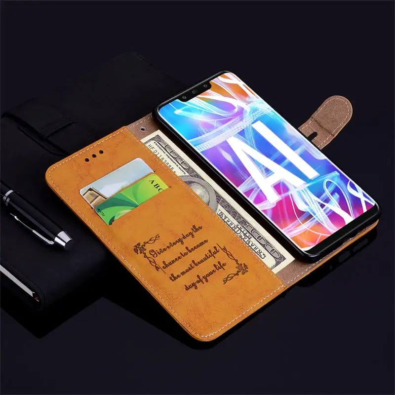Luxury Wallet Magnetic Flip Leather Case For Huawei Honor 10 Lite View 10 Cover On Honor 7A 7C Pro 7S 7X 8A 8C 8X 8S