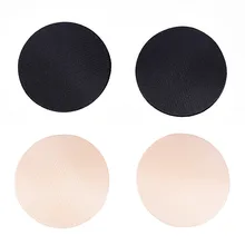 1 пара силиконовых подушечек для бюстгальтера, накладки для бюстгальтера, клей для кожи, многоразовые невидимые лепестки для груди, вечерние накладки