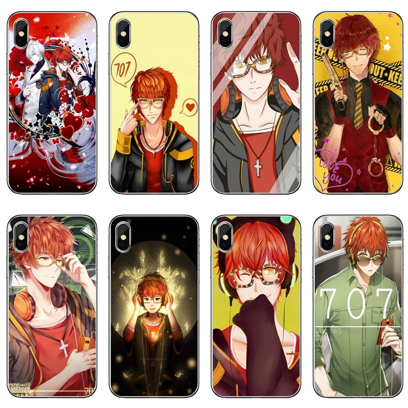 

popular 707 Mystic Messenger For Huawei Mate 20 10 9 8 lite pro Y9 Y7 Y6 prime Y5 II GR5 2017 2018 2019 Soft phone cover case