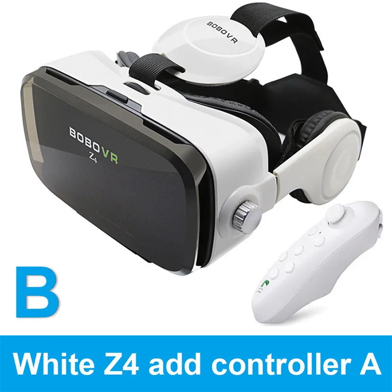 Z4-WH-XIAO Очки виртуальной реальности, 3D очки VR,, BOBOVR Z4/bobo vr Z4, мини, google cardboard VR Box 2,0 для 4,0-6,0 дюймового смартфона - Цвет: Z4-WH-XIAO