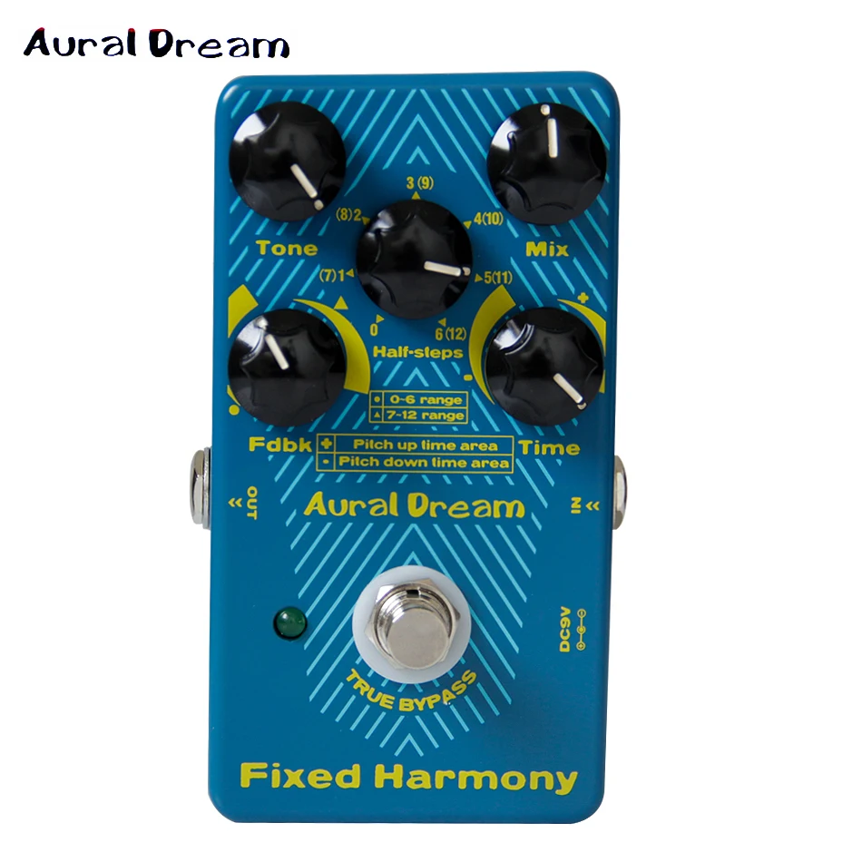 NEW Effect Pedal Aural Dream Fixed Harmony Guitar Effect Pedal guitar