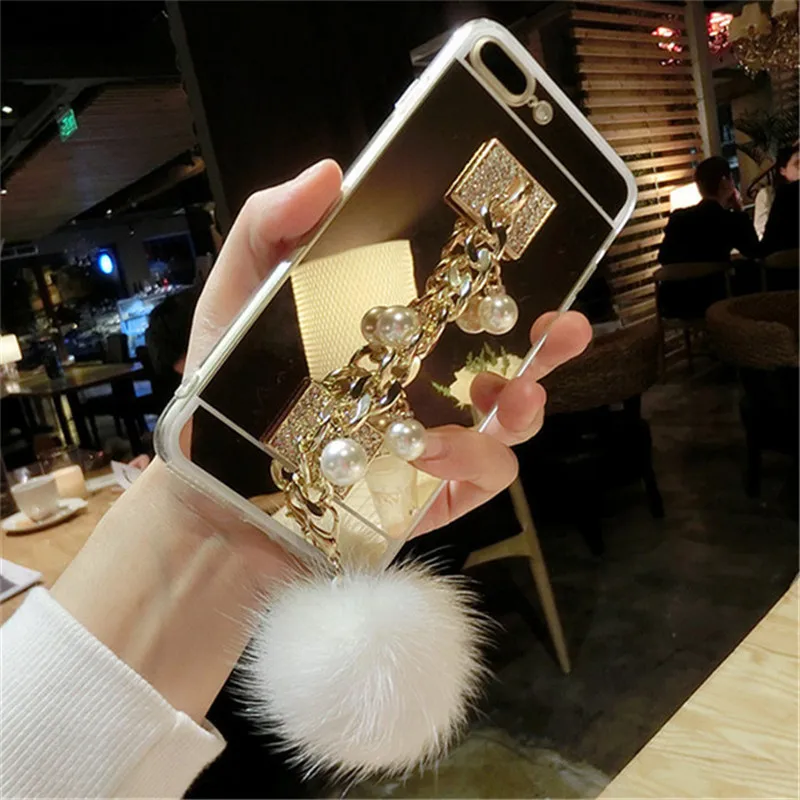 Для huawei P10 P20 Lite плюс Коврики 10 Pro selfie P smart горный хрусталь жемчужный браслет