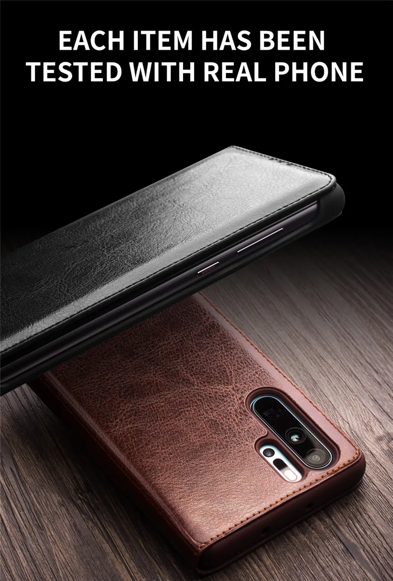 Для huawei P30 Pro Чехол Ультра Тонкий Мужская обувь ручной работы из натуральной кожи чехол для huawei P30 Pro VOG-L09 VOG-L29 чехол для телефона с отделением для карт