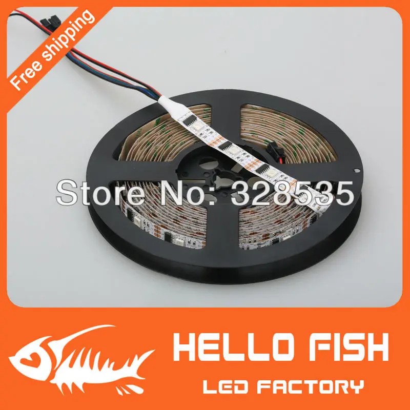  Ambilight LED strip 5M WS2801 Raspberry Pi control LED strip Arduino development ambilight TV White - 1047951218