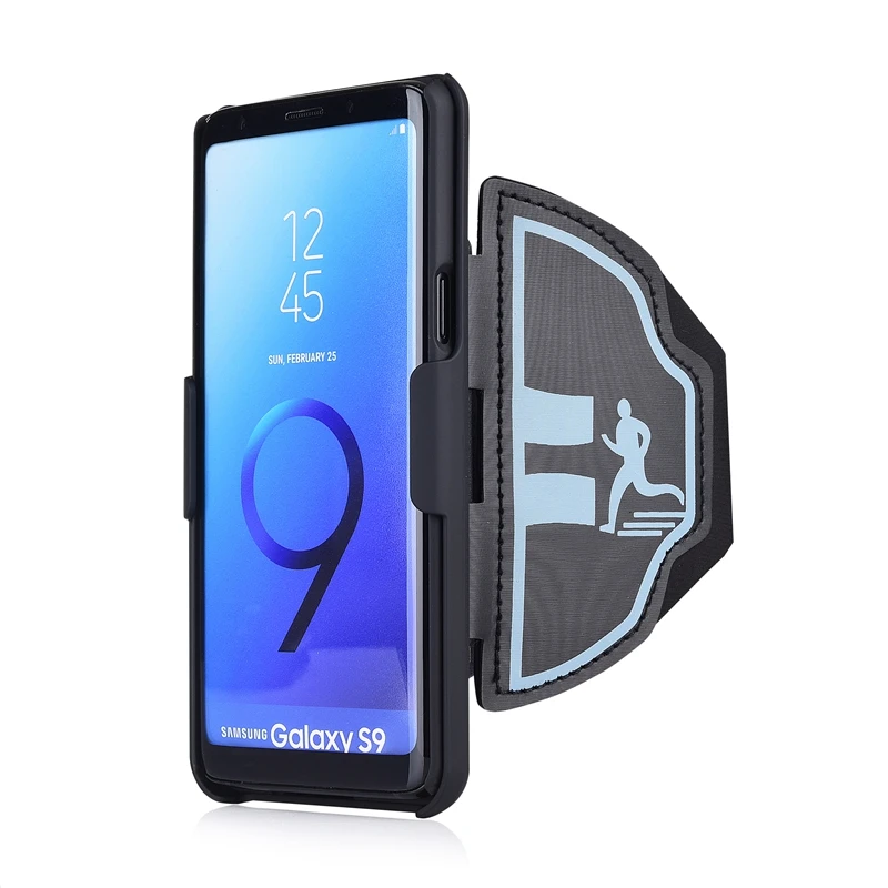 Спортивный нарукавный чехол для бега, Жесткий Чехол для задней панели, держатель для телефона для samsung Galaxy S9 S9+ S10 5G Plus S10E Note 9 Note10