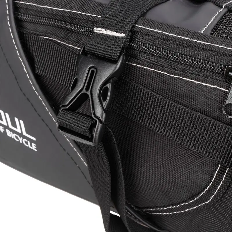 Cheap B-SOUL 10L Bike Bag Bike Rear Seat Bag Bicycle Tool Storage Pouch Cycling Saddle Tail Packs Bike Storage Bag for casco ciclism 9