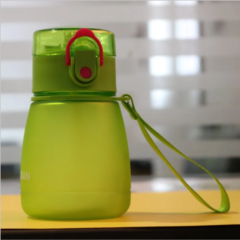 320 мл детская Пипетка бутылка для воды с веревкой для переноски и предотвращения утечки пластиковая бутылка для воды