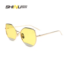 2017 Top Nuevas Mujeres Shade Espejo de Ojo de Gato gafas de Sol de Diseñador de la Marca Touring Gafas Gafas de las Gafas de Sol de Verano
