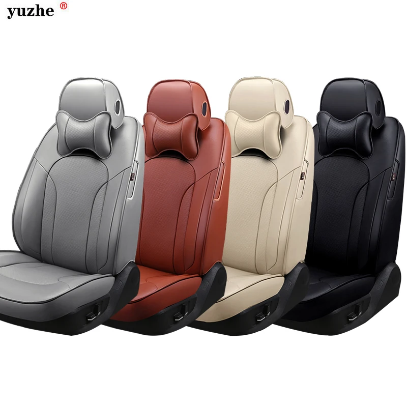 Custom Cowhide Leather car seat cover For Suzuki Swift Wagon GRAND