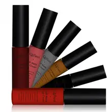 Большая распродажа губ оттенок косматический водонепроницаемый блеск для губ Пигмент Красный Фиолетовый Коричневый Цвет Сексуальная Матовая Помада Жидкая губная помада макияж