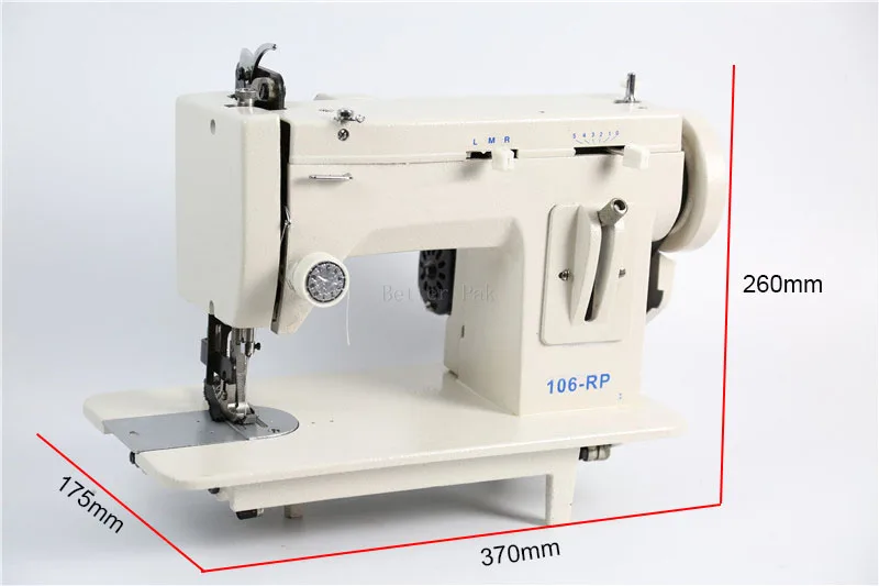 106-RP бытовая швейная машина, BateRpak мех, кожа, утолщенная швейная машина. Плотная ткань материал швейная машина
