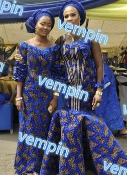 

African velvet net Lace Fabrics African Dresses For Women Nigeriane