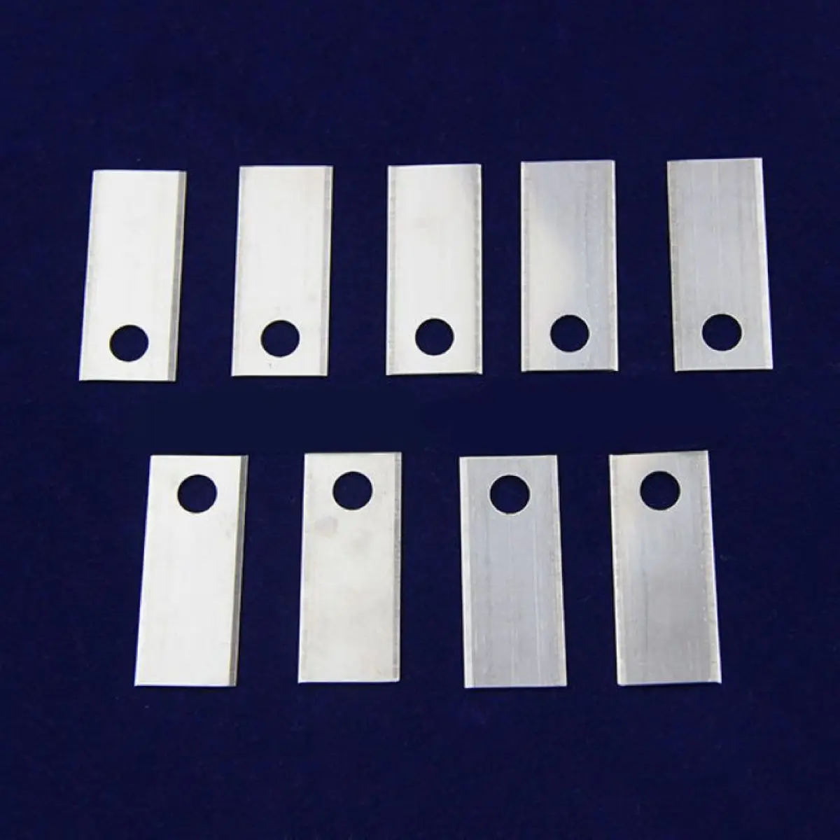 36PCS/set Auto Robot Mower Blade Lawnmower Blades & Screws 42*17.5*o.6mm Silver Tool accessories