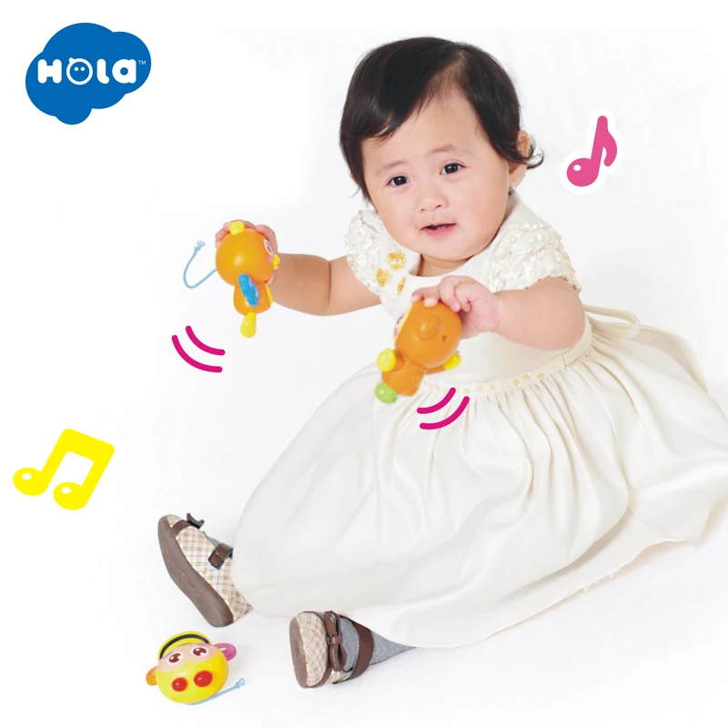 Baby Rotate Musical Jungle Baby Mobile Nursery Cot/Crib Mobile Multi Function with Lights & Music Box Children Play Cartoon Toy