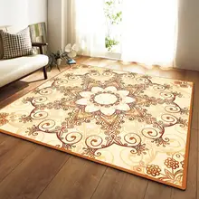 Nody ковер с цветочным узором, современный коврик с зайцем, коврик для йоги, коврик для йоги, нескользящий коврик, мягкий детский игровой коврик, домашний декор