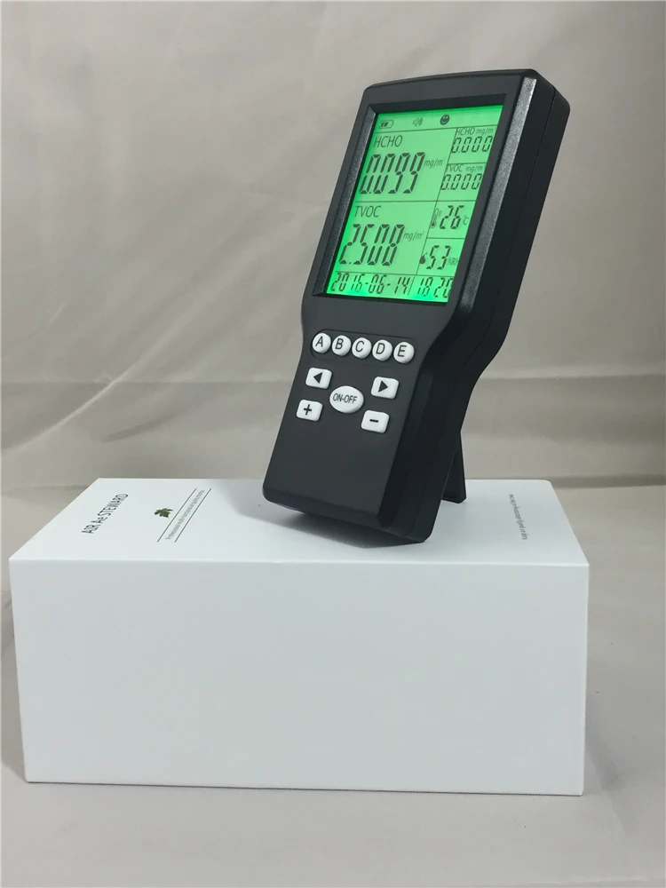 Portable Formaldehyde Tester Gas Detector Meter Indoor Air Quality Tester