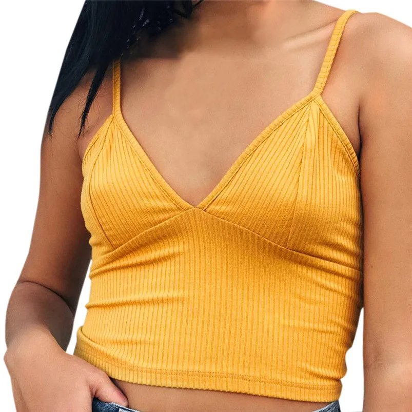 Mini Sleeveless Solid Vest Sexy Sweet Short Tops Sexy Ladies Clothes Cool Mini Knotbow Summer Vest 35FE20 (8)