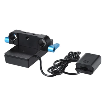 

Np-F970 To Np-Fw50 Battery Mount Adapter Plate With 15Mm Rod Clmap For Sony Α7/Α7R/Α7S/Α7Ii/Α5000/Α5100/Α6000/Α6300/Α7S Ii Cam