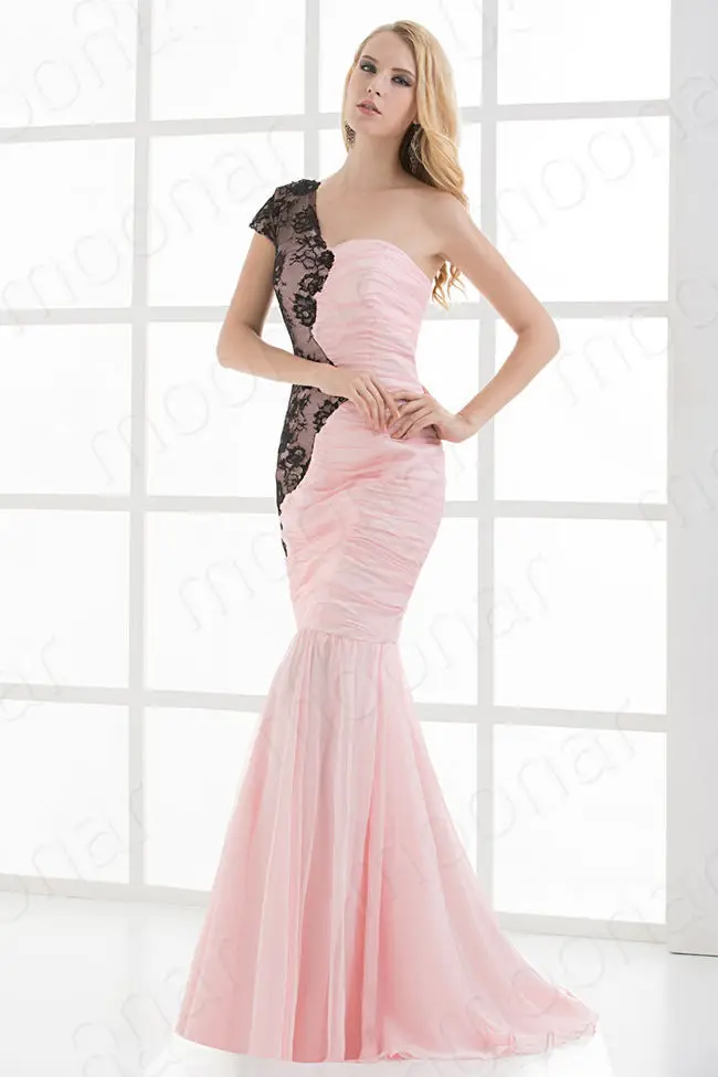 

free shipping 2014 new design evening gown elie saab Mermaid custommade celebrity bandage dress plus size evening dress in coral