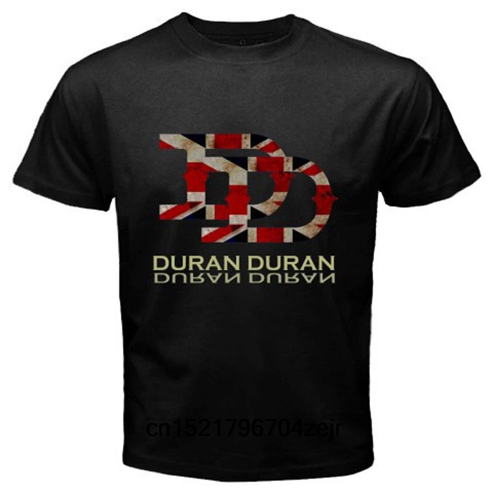 Мужская футболка горячая Распродажа Новая Duran Pop Rock ретро Группа Музыка черная