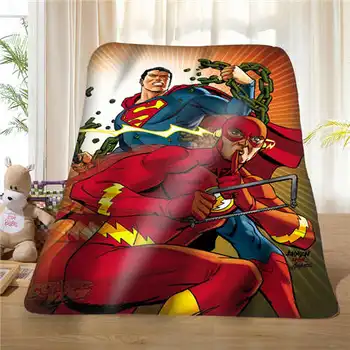 

Custom gallery_flash-the (1) Blanket Soft Fleece DIY Your Picture Decoration Bedroom Sofa Multi Size#928-01-Lightning man