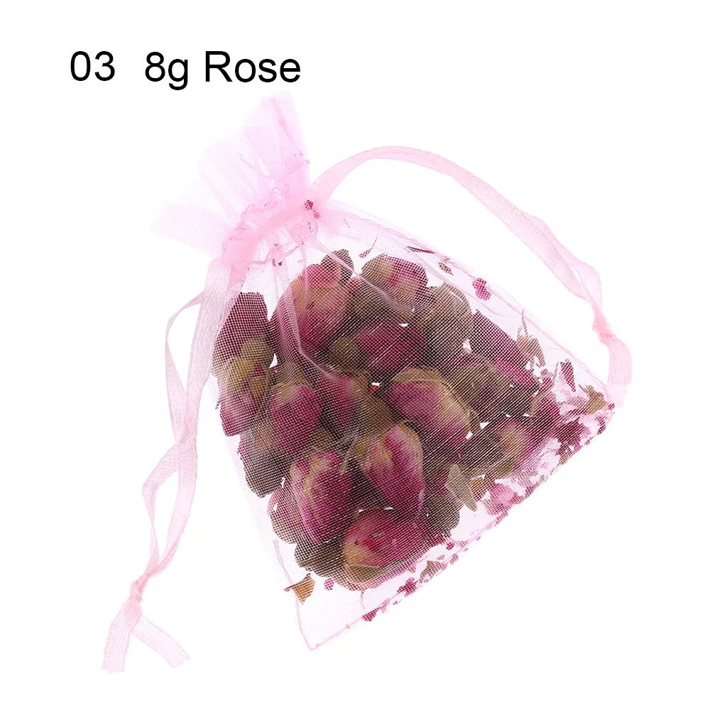 1Pcs Natural Lavender Bud Dried Flower Sachet Bag Aromatherapy Aromatic Household Wardrobe Car Lavender Air Fresheners Dropship - Цвет: 3