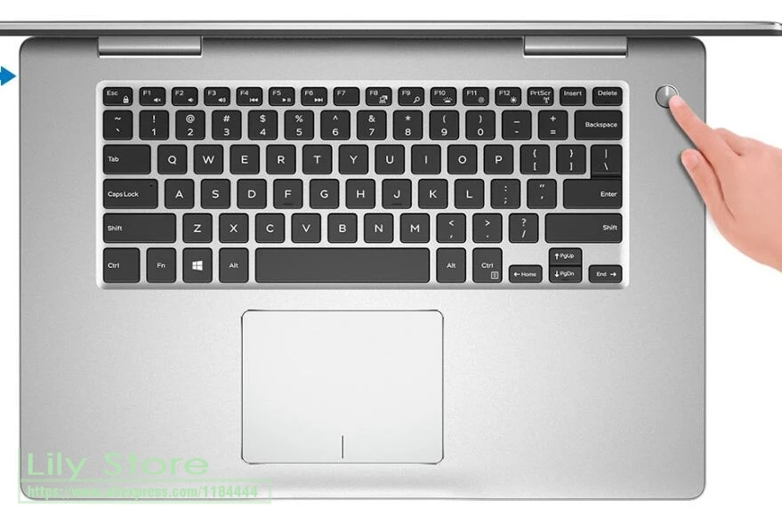 Для ноутбука Dell Inspiron 15 7000 series 7568 7560 2 в 1 6 2017 дюймов Силиконовая защита для
