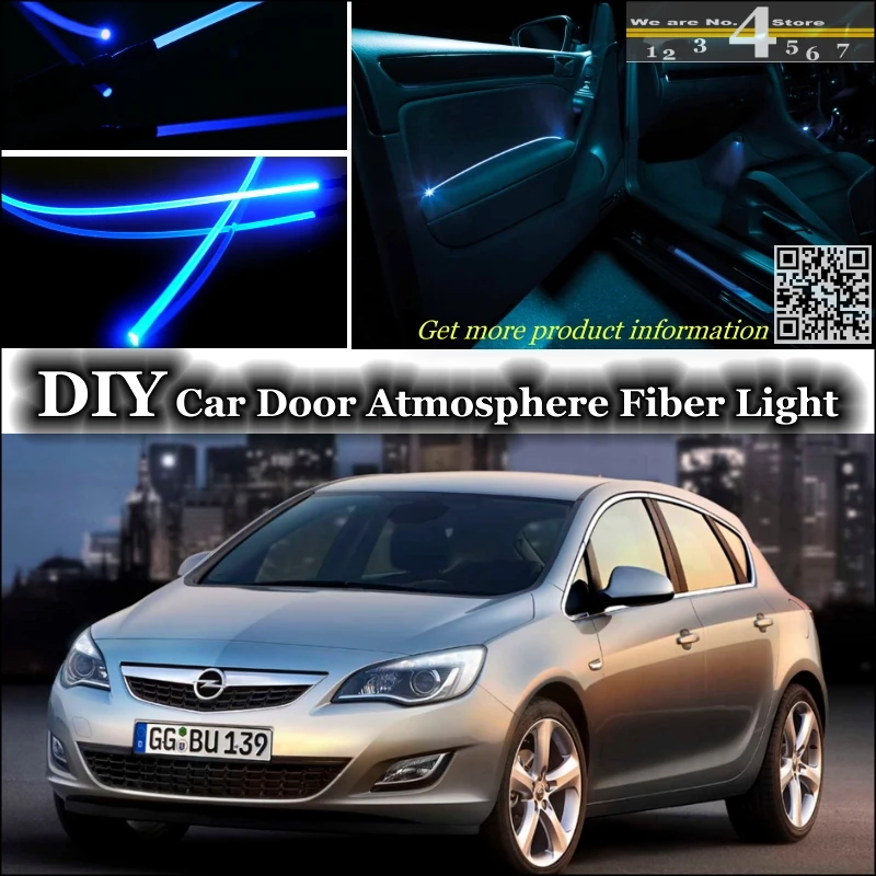 Interior Ambient Light Tuning Atmosphere Fiber Optic Band For Opel Astra Inside Panel Illumination Not El Light - Signal Lamp - AliExpress