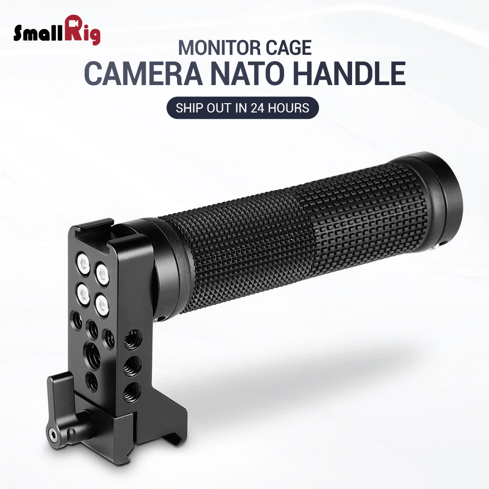 

SmallRig DSLR Camera Hand Grip QR NATO Handle (Rubber) DIY Stabilizer Handle Grip 2005