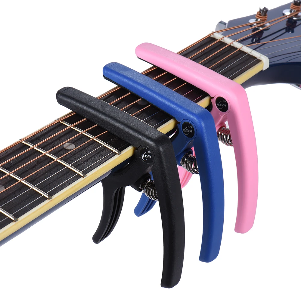 eno EGC3 Guitar Capo Quick Change Lightweight Clamp Plastic Steel for