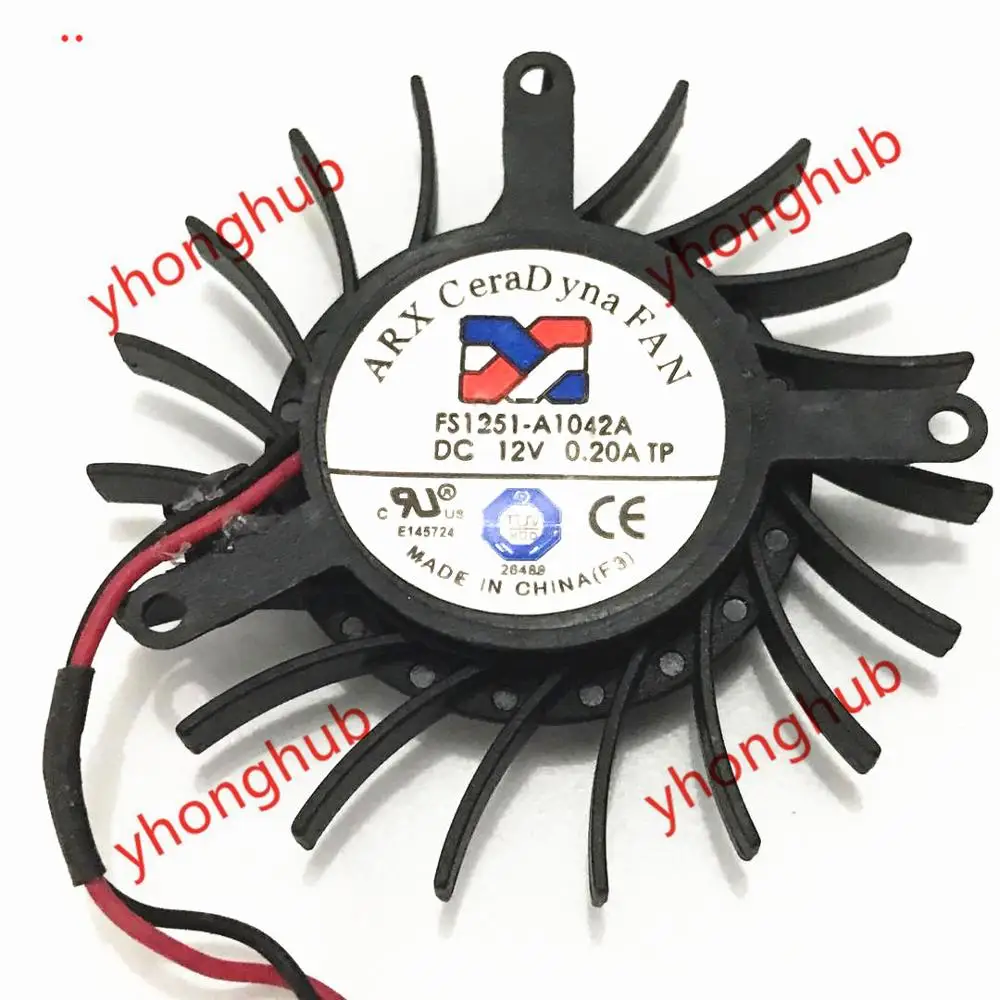 

ARX FS1251-A1042A DC 12V 0.2A 50x50x10mm 2-проводная фотография