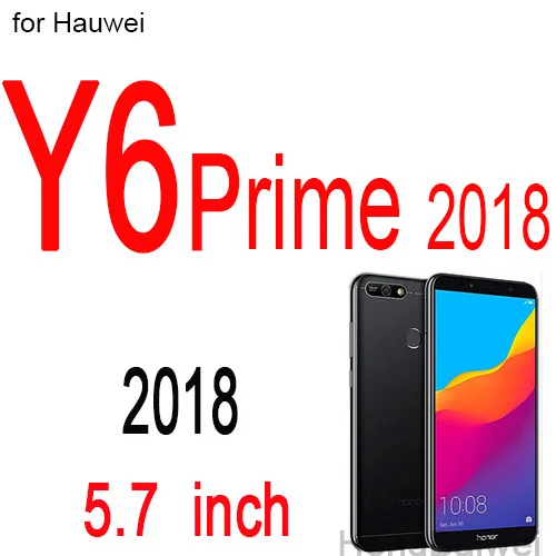 Кожаный чехол с откидной крышкой для Huawei P Smart/Honor 8X 6A 6C 6X 7A 7X 7C Pro 8 9 5A P9 P8 lite mini P10 20 Y5 Y6 Y7 Prime чехол - Цвет: For Y6 Prime 2018