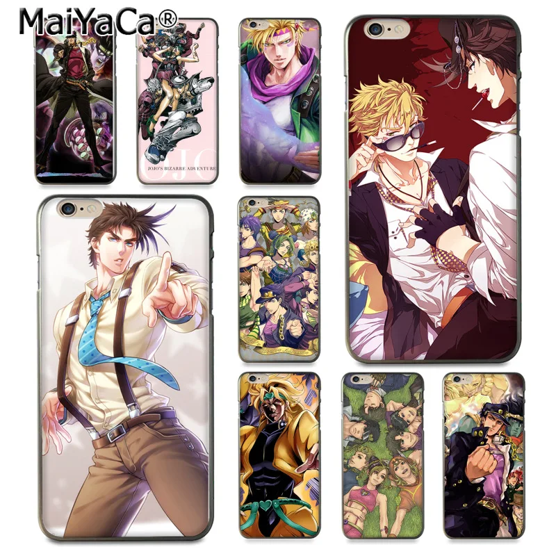 

MaiYaCa JoJo Jonathan Joestar Novelty Fundas Phone Case Cover for iPhone 8 7 6 6S Plus X XS XR XSMax 10 5 5S SE Coque Shell