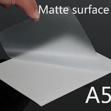 A5 Размер наружной рекламы для фото защитные холодного ламинирования Плёнки с матовой поверхностью