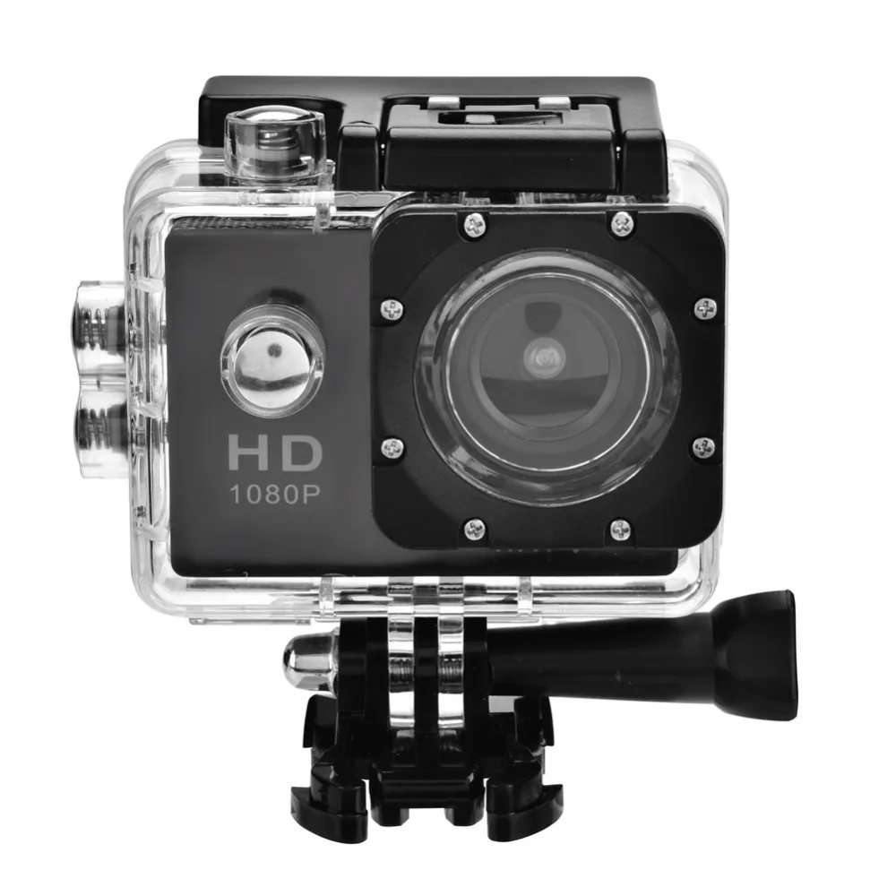 SOONHUA WiFi HD 1080 P экшн-камера 2,0 дюймов TFT ЖК-дисплей 140 широкоугольный 1.3MP Пиксельная видеокамера водонепроницаемые комплекты Oudoor