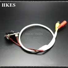 HKES Wholesale 8pcs/lot HD 1280*720P Indoor CCTV Mini AHD Camera module with BNC Cable and 3.7 mm lens