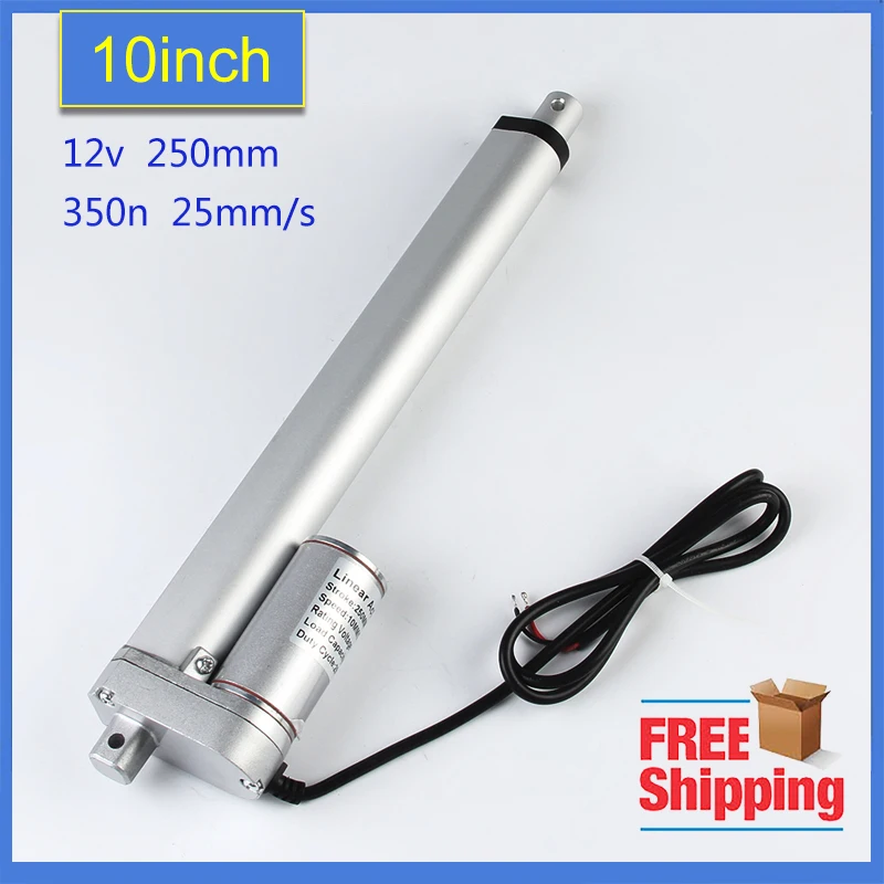 Buy 250mm/10inch Stroke Heavy duty DC 12V 350N Load