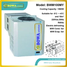 1560W monoblock refrigeration unit suitable for 10m3 beverage cooler or bottle cooler room