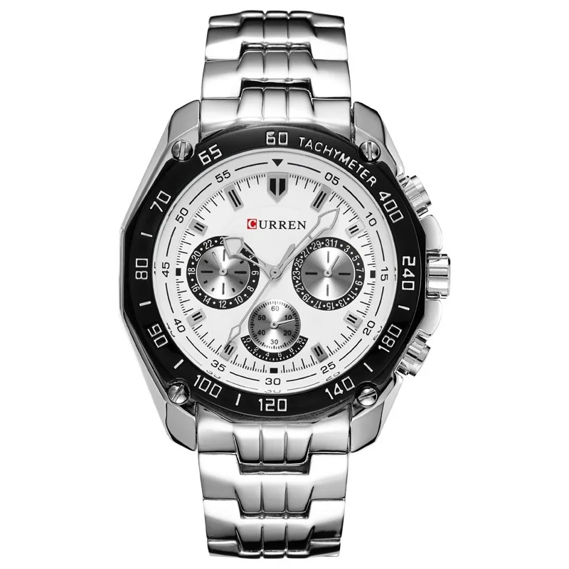 

Fashion Men Quartz Watches Waterproof Stainless Steel Watches Luxury Business Man Casual Sports Watches Clock Relogio Masculino
