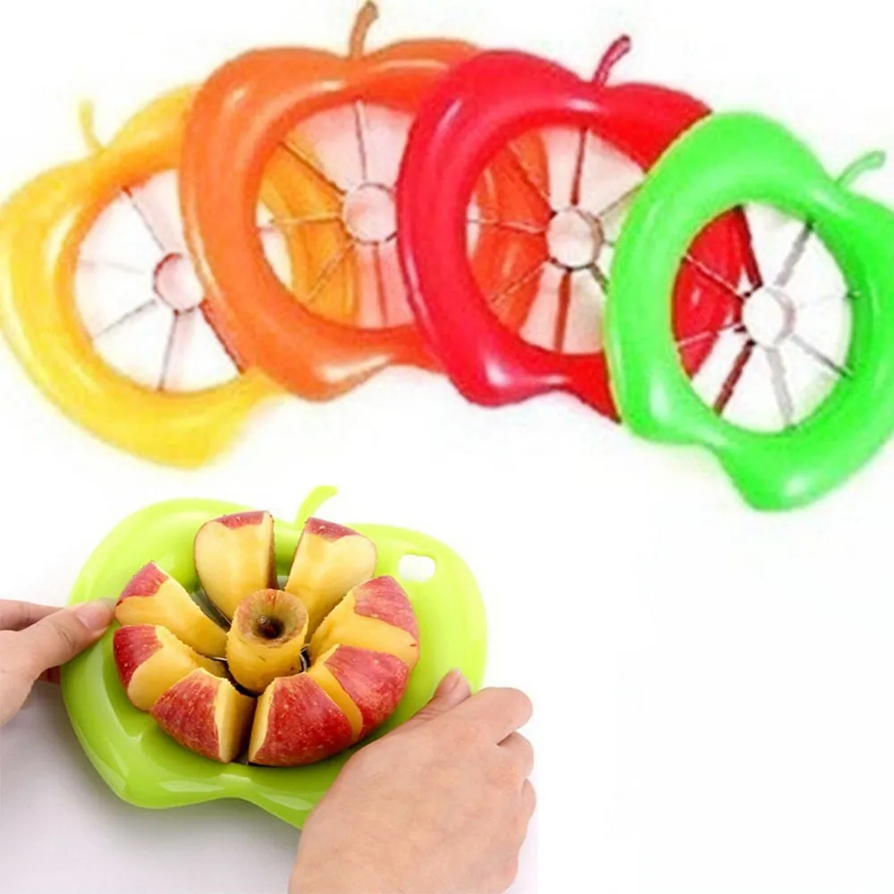 

1PC Apple Slicer Fruit Core Cutter Pear Fruit Divider Tool Comfort Handle for Apple Peeler Kitchen Creative Stuff Tool