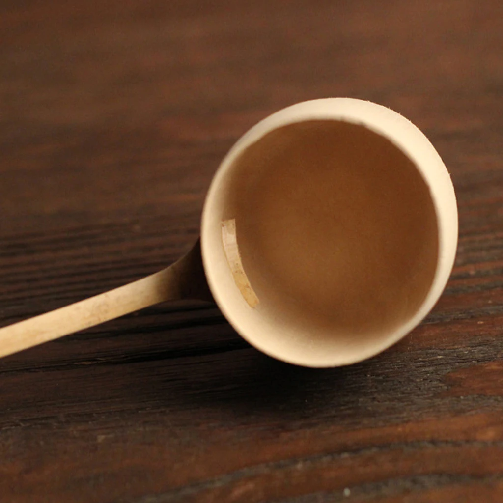 Handmade Bamboo Water Scoop with Long Handle Spoon Cooking Tools Soup Spoon Ladle Dipper Kitchen Tools For Home Hotel Restaurant